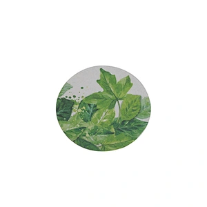Colorful Logo Printing Wholesale Low MOQ Paper Coaster High Quality Customized Paper Cup Pad